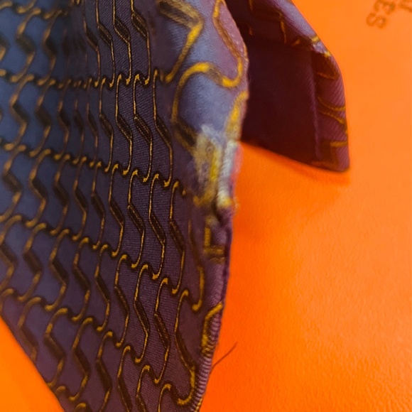 Hermes Silk Neck tie - Picture 6 of 9